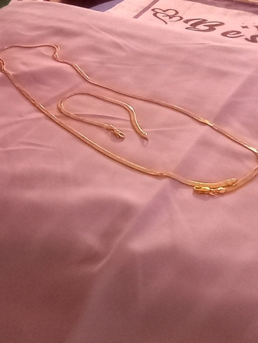 Women's Gold Snake Chain Necklace - Sleek Gold Tone